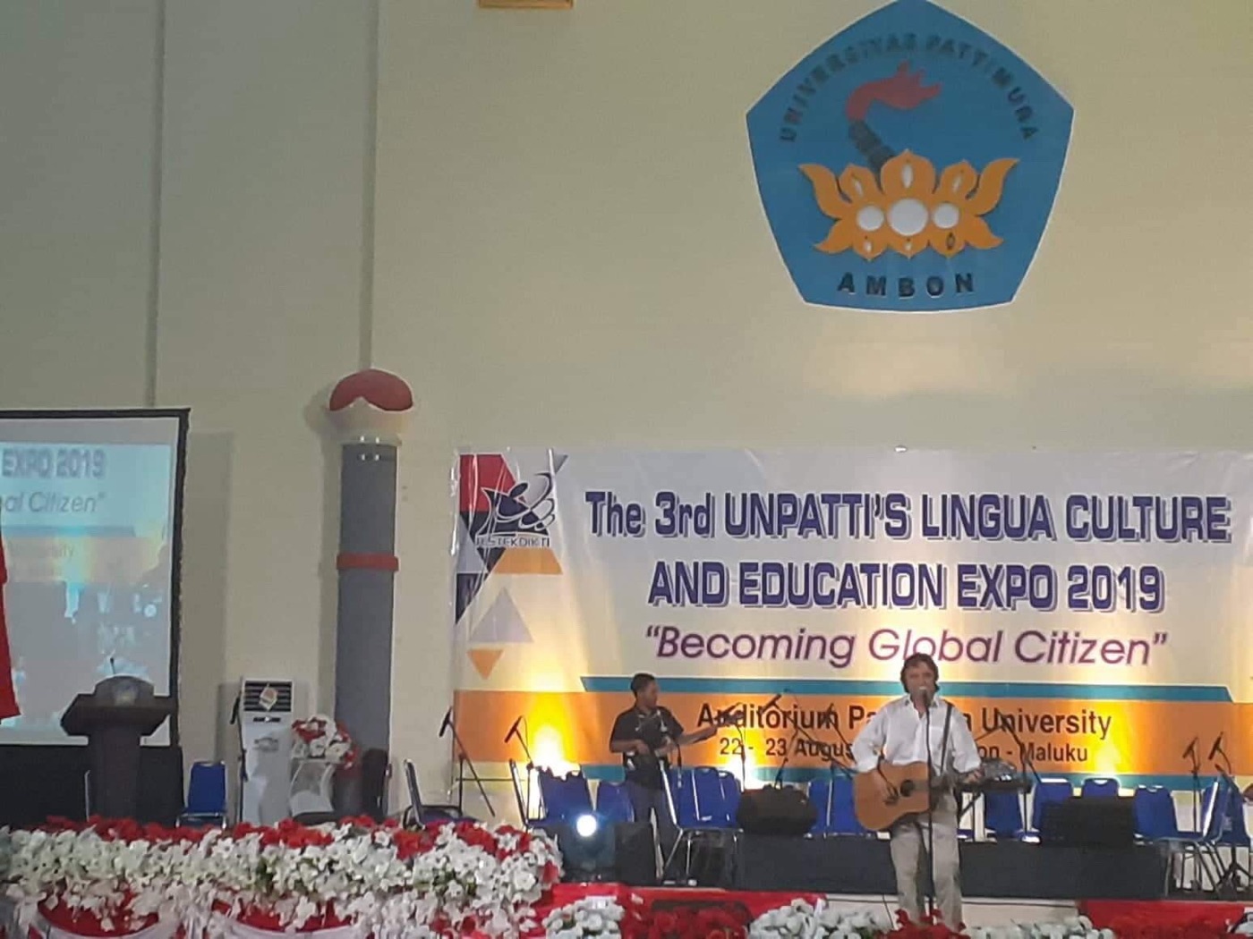 Auftritt an der «3rd UNPATTI's Lingua Culture and Education Expo 2019»